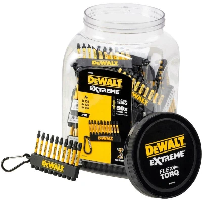 Afbeelding van DeWalt Accessoires DT7275 QZ Torx High Impact Schroevendraaierbitset 57mm 10 delig