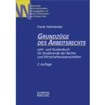 Afbeelding van Grundzüge des Arbeitsrechts