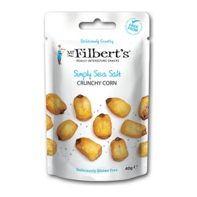 Afbeelding van Mr Filberts Crunchy Corn Sea Salt 15 x 40 gram