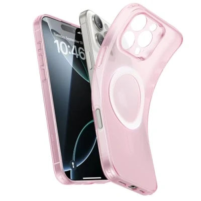 Afbeelding van ESR Telefoonhoesje 2024 Pro, compatibel met MagSafe, Zero Series, mat roze