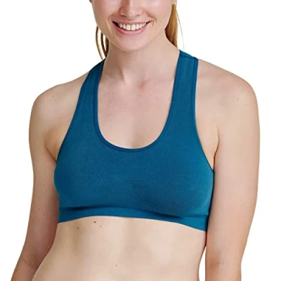 Afbeelding van DANISH ENDURANCE Bralette van Bamboe Viscose voor Dames Blauw XL/XXL