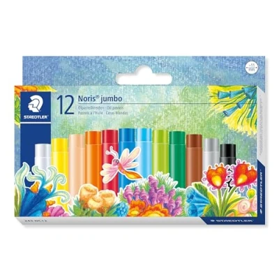 Image de Noris club® jumbo Etui 12 pastels à l&#039;huile assorties