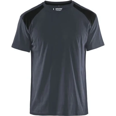 Image de T shirt gris foncé/noir
