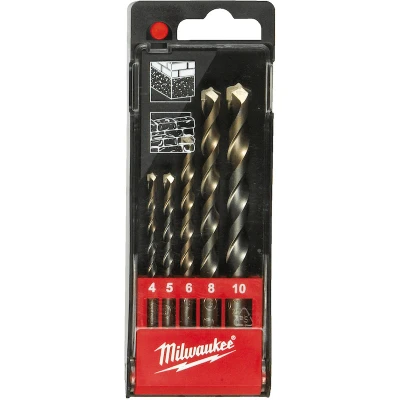 Afbeelding van MILWAUKEE 4932480157 betonborenset in kunststof cassette 5 delig