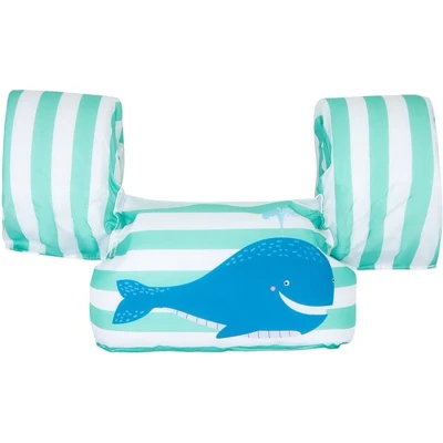 Afbeelding van Swim Essentials Puddle Jumper Zwemvest Groen Walvis 2 6 jaar 15 30 kg