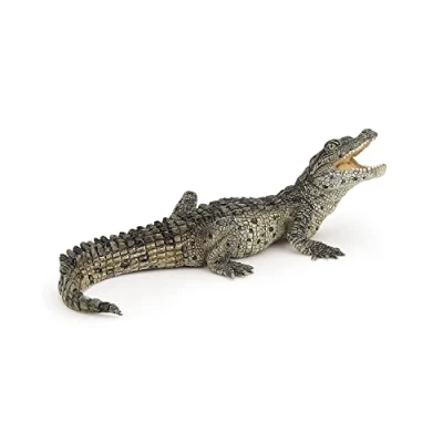 Afbeelding van Speelfiguur Reptiel Krokodil Jong Groen