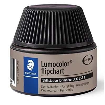 Afbeelding van STAEDTLER Lumocolor 488 56 9 navulverpakking voor marker 356/356 B zwart