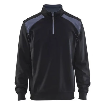 Image de Sweat de travail col camionneur bicolore Blåkläder