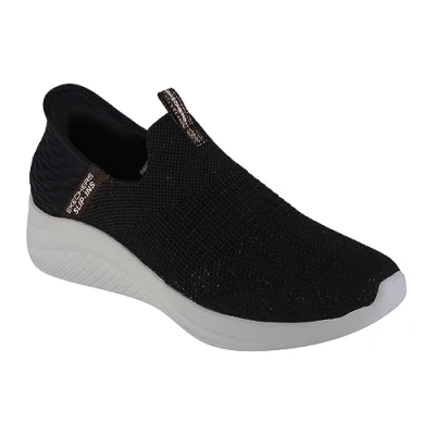 Afbeelding van Skechers Ultra Flex 3.0 Glitter Me 149591 BKGD, Vrouwen, Zwart, Sneakers, maat: 40