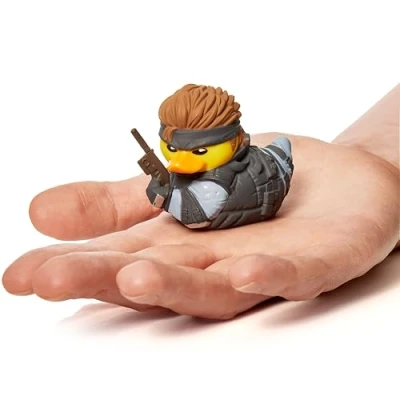 Afbeelding van Numskull Mini TUBBZ Badeend Metal Gear Solid Snake (Badeen Editie) 8cm