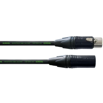 Afbeelding van Cordial CRM 10 FM BLACK Microfoon kabel, XLR XLR, mtr