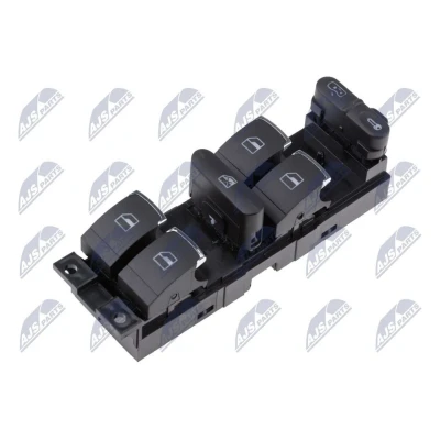 Afbeelding van NTY EWS VW 180 Schakelaar, raamopener Links voor VOLKSWAGEN: Golf 4 Variant