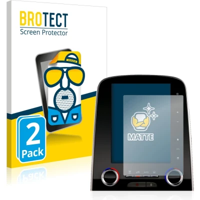 Afbeelding van BROTECT Screenprotector voor Renault Scenic R Link 2 8.7&quot; Folie Beschermfolie matte (2 Stuks)
