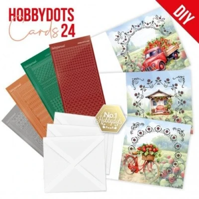 Afbeelding van Dot and Do Cards 24 Berries Beauties Strawberries