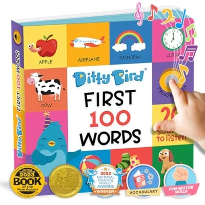 Afbeelding van Engels: Geluidenboek 4: Ditty Bird First 100 Words..