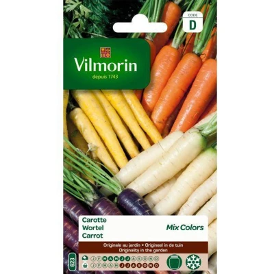 Afbeelding van Vilmorin Wortel Mix Colors Daucus carota