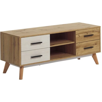 Afbeelding van Beliani FLORIDA TV meubel Lichte houtkleur MDF