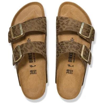 Afbeelding van Birkenstock Arizona SYN Leo Khaki
