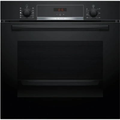 Afbeelding van Bosch HQA534BB3 Serie 4 Inbouwoven A+ Eenvoudig te reinigen Hydrolyse Zwart