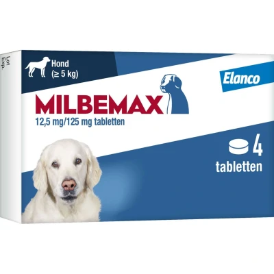 Afbeelding van Milbemax Tablet Ontworming Hond LARGE 2X2 TABL