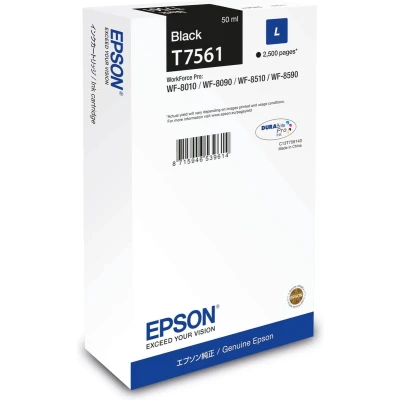 Afbeelding van Epson C13T75614N inktcartridge 1 stuk(s) Compatibel Zwart