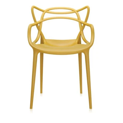Afbeelding van Kartell Masters Stoel Mosterdgeel Pot Interieur