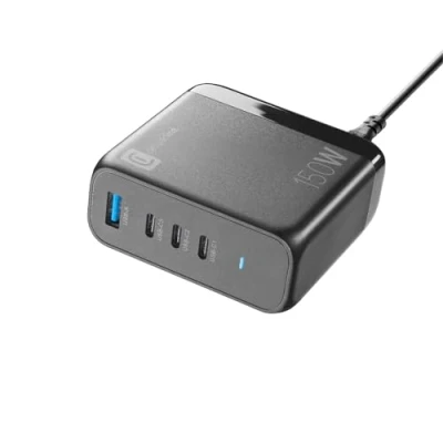 Afbeelding van Cellularline ACHUSBGAN4PD150WK GSM lader Met snellaadfunctie 150 W Zwart