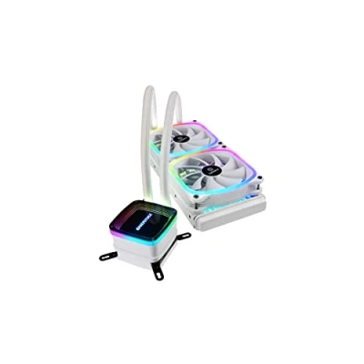 Afbeelding van ENERMAX waterkoeling, Aquafusion 240 AIO processor vloeistofkoeling wit, 2 ventilatoren, 12 cm