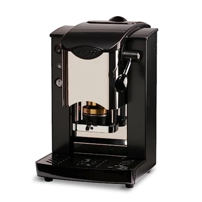 Afbeelding van FABER COFFEE MACHINES Sleufmodel van roestvrij staal koffiepadmachine ese 44 mm Pressacialda messing verstelbaar (zwart zwart)