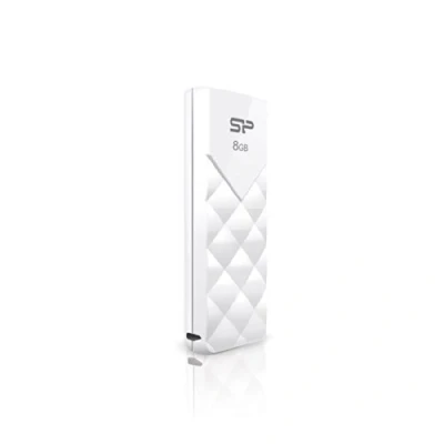 Afbeelding van Silicon Power Ultima U03 USB stick 2.0 8 GB Wit