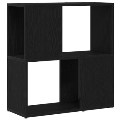 Afbeelding van vidaXL TV kast Zwart eiken Bewerkt hout Middelgroot Entertainmentcentrum