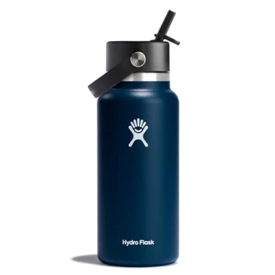 Image de Hydro Flask 32oz / 946ml Wide Mouth + Flex Straw Cap Bouteille d&#039;eau