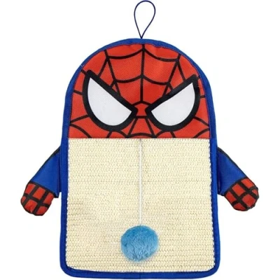 Afbeelding van Krabpaal voor Katten Spider Man Rood Multi compositie 23 x 29,5 0,5 cm