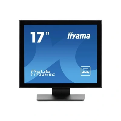 Afbeelding van Iiyama ProLite T1732MSC B1SAG Touchscreen monitor Energielabel: E (A G) 43.2 cm (17 inch) 1280 x 1024 Pixel 5:4 5 ms HDMI, DisplayPort, VGA, Audio Line out