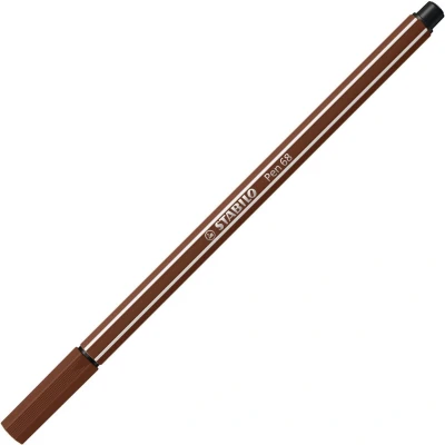 Afbeelding van Stabilo Pen 68 Viltstift, Bruin Viltstift
