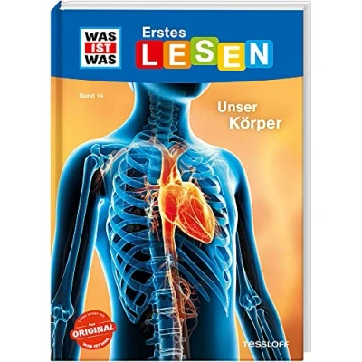 Afbeelding van WAS IST Erstes Lesen Band 14. Unser Körper