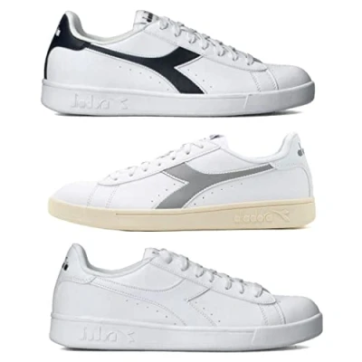 Afbeelding van Diadora Torneo Unisex Sneakers laag, Maat: 40.5, White/blue denim Pu