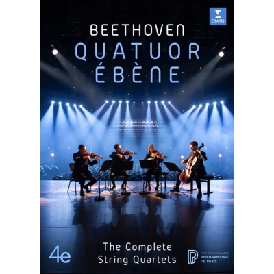 Afbeelding van Quatuor Ebene Beethoven: The Complete String Quartets Box Set (DVD)