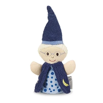 Afbeelding van Sterntaler 3611712 handpop tovenaar, 15 x 9 3 cm, blauw