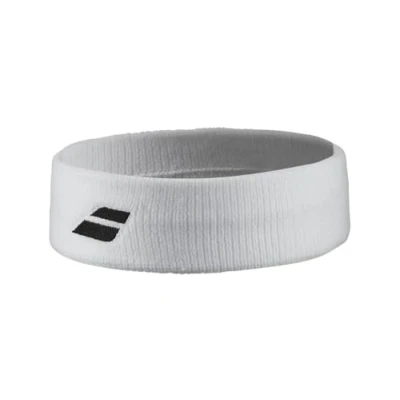 Afbeelding van Babolat logo headband / hoofdband zwart wit