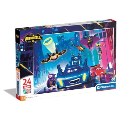 Afbeelding van Clementoni Puzzel 24 Stukjes Maxi Batwheels Kinderpuzzel Vanaf 3 jaar
