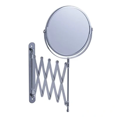 Image de Zeller 18412 Miroir à bras extensible Chromé 17 cm 9 45 x 18,5 37
