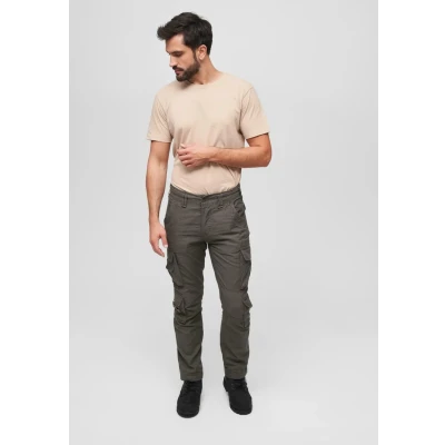 Afbeelding van Brandit Cargobroek, Heren, Maat: 41/42, Olive