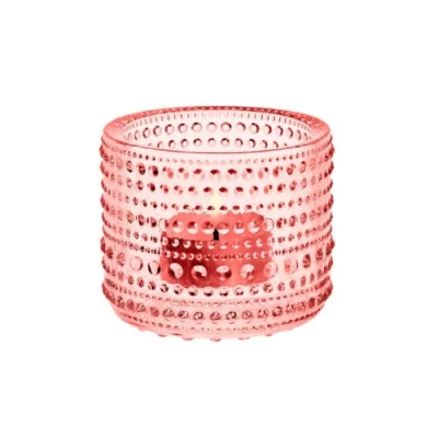 Afbeelding van Iittala Kastehelmi Waxinelichthouder / Sfeerlicht 64 mm Zalmroze