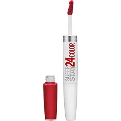 Afbeelding van Maybelline SuperStay 24 2 Step Liquid Lipstick 310 Optic Ruby