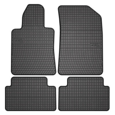 Afbeelding van FROGUM 0630 Vloermatset Rubber voor en achter 4 Zwart Op maat gemaakt PEUGEOT: 508 I Saloon, SW