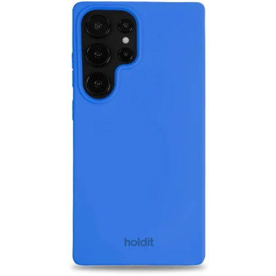 Afbeelding van Holdit Hoesje Geschikt voor Samsung Galaxy S25 Ultra Siliconen Soft Case Blauw