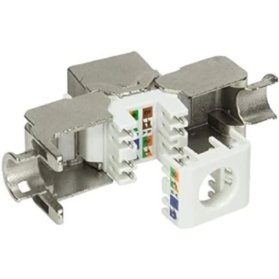 Afbeelding van LogiLink NK4001 kabel connector RJ45 Grijs