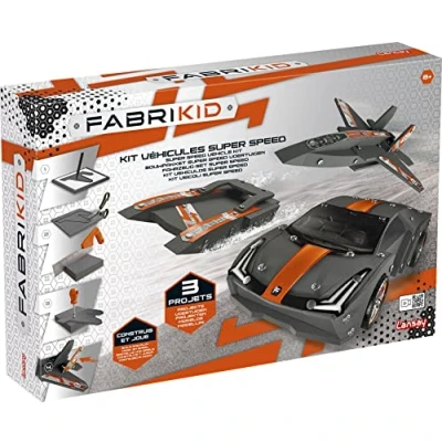Image de Jeu de construction Lansay Fabrikid Kit Vehicules Super Speed