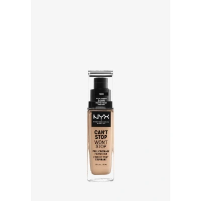 Afbeelding van NYX Professional Makeup Can&#039;t Stop Won&#039;t Full Coverage Foundation Nude 30 ml